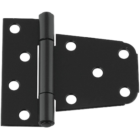 National 3-1/2 In. Black Heavy-Duty Gate Hinge N223867